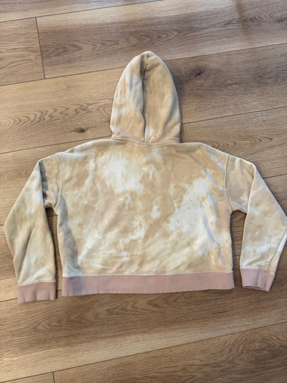 Adidas Originals Tie Dye Crop Hoodie Size Medium - Picture 3 of 3